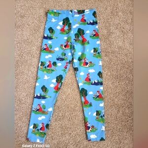♥️NWOT♥️ BODEN GIRLS LITTLE RED RIDING HOOD LEGGINGS